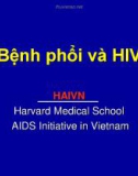 Bài giảng Bệnh phổi và HIV