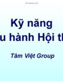 Kỹ năng điều hành họp