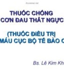 Bài giảng Thuốc chống cơn đau thắt ngực (BS. Lê Kim Khánh)