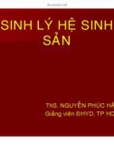 Bài giảng Sinh lý hệ sinh sản - ThS.BS. Nguyễn Phúc Hậu