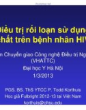 Bài giảng Điều trị rối loạn sử dụng chất trên bệnh nhân HIV - PGS. BS. ThS YTCC P. Todd Korthuis