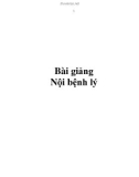 Bài giảng Nội bệnh lý