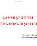 Bài giảng Cập nhật xử trí hội chứng động mạch chủ cấp - Ths. BS. Lê Xuân Thận