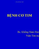 Bài giảng bộ môn Siêu âm tim: Bệnh cơ tim