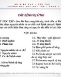 Bài giảng Các bệnh dị ứng - ThS. BS Nguyễn Phúc Học