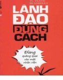 Lãnh đạo đúng cách