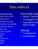 Bài giảng điều trị HIV : Các hội chứng hô hấp trong nhiễm HIV part 4