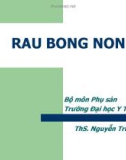 Bài giảng Rau bong non - ThS. Nguyễn Trung Kiên