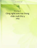 Bài giảng Công nghệ sinh học trong chăn nuôi thú y