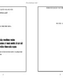 Tóm tắt luận văn Thạc sĩ Luật học: Vai trò của trưởng thôn trong tham gia quản lý nhà nước ở cơ sở (qua thực tiễn tỉnh Bắc Kạn)