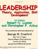 Leadership: Theory, application, skill development (2nd/E) - Chapter 11: Robert N. Lussier, Christopher F. Achua