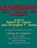 Leadership: Theory, application, skill development (2nd/E) - Chapter 9: Robert N. Lussier, Christopher F. Achua