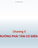 Bài giảng Lịch sử các học thuyết kinh tế - Chương 5: Trường phái tân cổ điển