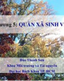 Bài giảng Sinh thái học: Chương 5 - Đào Thanh Sơn