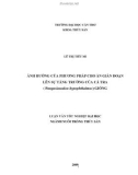 LUẬN VĂN TỐT NGHIỆP: ẢNH HƯỞNG CỦA PHƯƠNG PHÁP CHO ĂN GIÁN ĐOẠN LÊN SỰ TĂNG TRƯỞNG CỦA CÁ TRA ( Pangasianodon hypophthalmus) GIỐNG