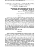 Nghiên cứu ảnh hưởng của các yếu tố môi trường nuôi cấy tới quá trình sinh chitinase từ nấm mốc (Aspergillus sydowii)