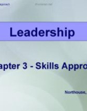 Lecture Leadership - Theory and practice: Chapter 3 - Skills approach