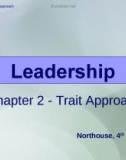 Lecture Leadership - Theory and practice: Chapter 2 - Trait approach