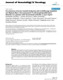 báo cáo khoa học: Co-existence of acute myeloid leukemia with multilineage dysplasia and Epstein-Barr virus-associated T-cell lymphoproliferative disorder in a patient with rheumatoid arthritis: a case report