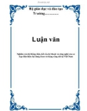 Luận văn đề tài : Nghiên cứu hệ thống điện, kết cấu kỹ thuật và công nghệ của xe đạp điện hiện đại đang được sử dụng rộng rãi tại Việt Nam