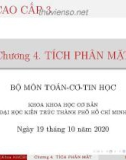 Bài giảng Toán cao cấp 3: Chương 4