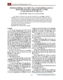 Kĩ năng lãnh đạo cần thiết của người cán bộ lãnh đạo, quản lí trong bối cảnh phát triển kinh tế - xã hội và hội nhập quốc tế hiện nay