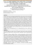 Năng lực nghề nghiệp kế toán, kiểm toán và tích hợp năng lực công nghệ thông tin trong chương trình đào tạo kế toán và kiểm toán