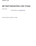 bí quyết để trở thành ông chủ vĩ đại - nxb lao động xã hội