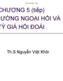 Bài giảng Kinh tế học quốc tế: Chương 5.2 - ThS. Nguyễn Việt Khôi