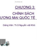 Bài giảng Kinh tế học quốc tế: Chương 3.1 - ThS. Nguyễn Việt Khôi