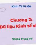 Bài giảng Kinh tế vĩ mô: Chương 2 - Đàm Quang Trung