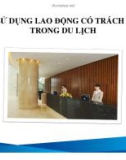 Bài giảng Du lịch có trách nhiệm: Bài 4