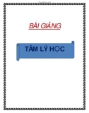 Bài giảng: Tâm lý học