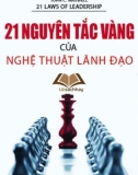 21 nguyên tắc vàng của nghệ thuật lãnh đạo: phần 1