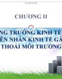 Bài giảng Kinh tế môi trường - Chương 2: Tăng trưởng kinh tế và nguyên nhân kinh tế gây suy thoái môi trường