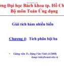 Chương 4: Tích phân bội ba