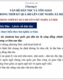 Bài giảng Chủ nghĩa xã hội khoa học: Chương 6 - TS. Nguyễn Hồng Cử