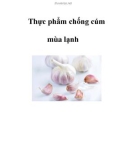 Thực phẩm chống cúm mùa lạnh