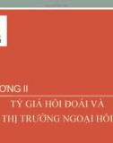 Bài giảng Tài chính quốc tế: Chương 2 - Trường ĐH Kinh tế Đà Nẵng