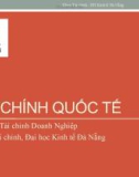 Bài giảng Tài chính quốc tế: Chương 1 - Trường ĐH Kinh tế Đà Nẵng