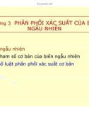 Bài giảng Thống kê kinh doanh và kinh tế - Chương 3: Phân phối xác suất của biến ngẫu nhiên