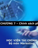 Bài giảng Marketing căn bản: Chương 7 - TS. Nguyễn Thị Nhung