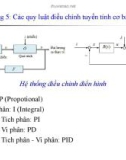 Bài giảng Cơ sở lý thuyết điều chỉnh quá trình nhiệt: Chương 5 - Vũ Thu Diệp