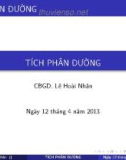 Bài giảng Vi tích phân A2: Chương 5 - GV. Lê Hoài Nhân