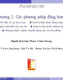 Bài giảng Cơ học kỹ thuật: Chương 2 - Phạm Thành Chung