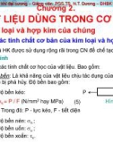 Bài giảng Cơ khí đại cương: Chương 2 - PGS.TS. Nguyễn Tiến Dương