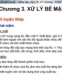 Bài giảng Cơ khí đại cương: Chương 3 - PGS.TS. Nguyễn Tiến Dương