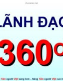 Bài giảng Lãnh đạo 360o