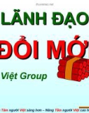 Bài giảng Kỹ năng lãnh đạo đổi mới