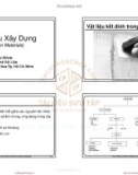 Bài giảng Vật liệu xây dựng: Chương 5 - Nguyễn Khánh Sơn